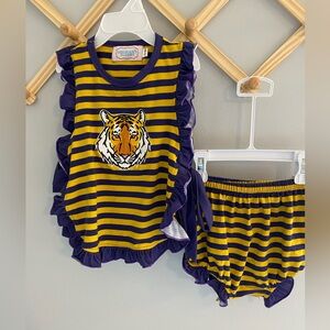 LSU 2 Piece Set 12-18 Months